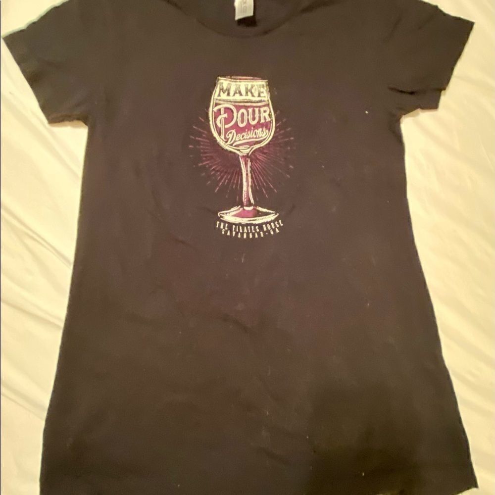 Duck Co Make Pour Decisions Tee Size L